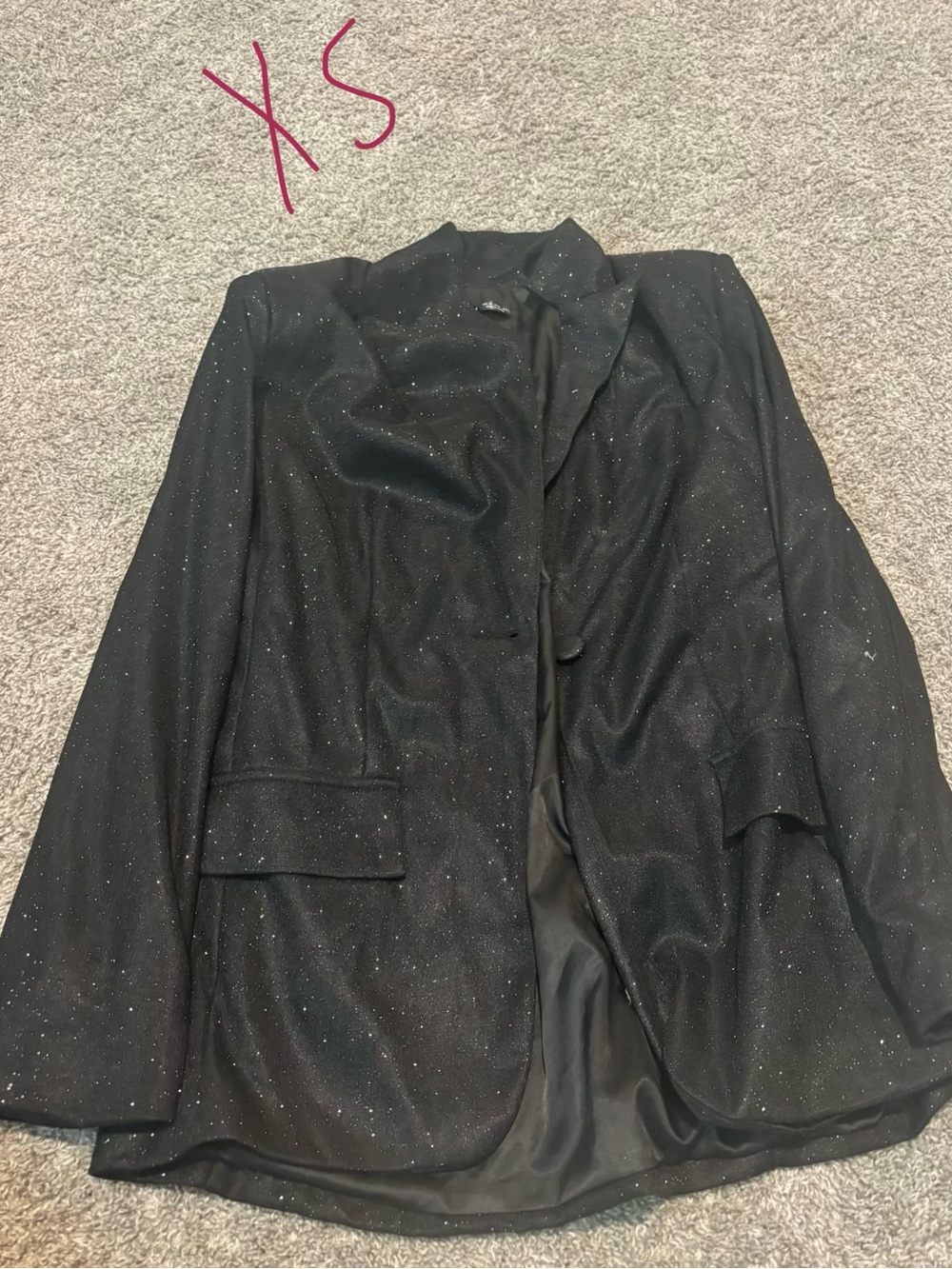 Black Sparkle women’s Blazer - Classic Evening Jacket